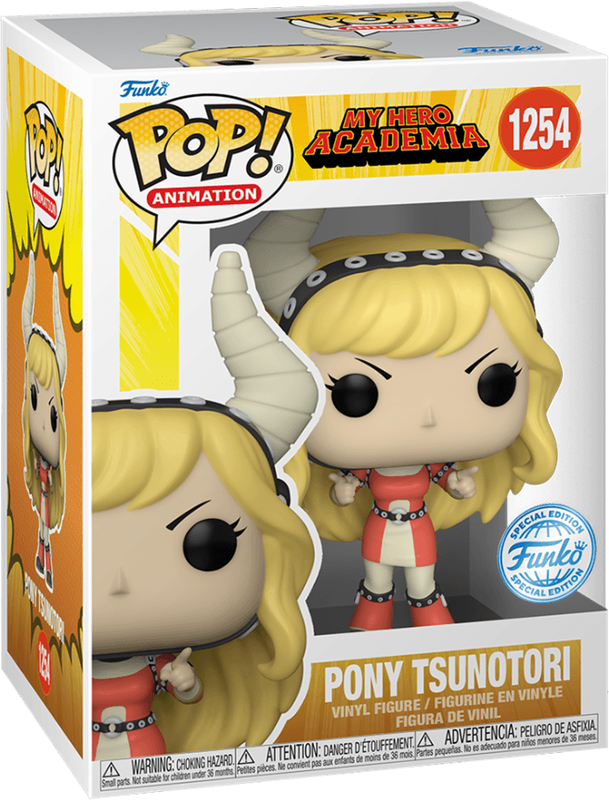 Funko Pop! Animation 1254: My Hero Academia - Pony Tsunotori Vinyl Figure (New) - Funko 440G