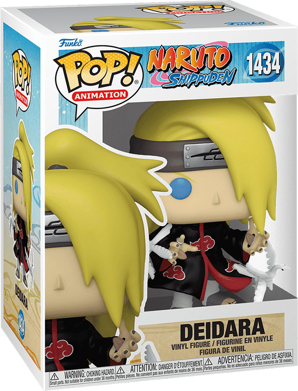 Funko Pop! Animation 1434: Naruto Shippuden - Deidara Vinyl Figure (New) - Funko 440G