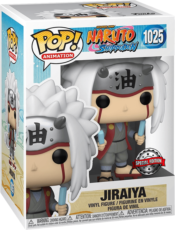 Funko Pop! Animation 1025: Naruto Shippuden - Jiraiya with Popsicles Vinyl Figure (New) - Funko 440G