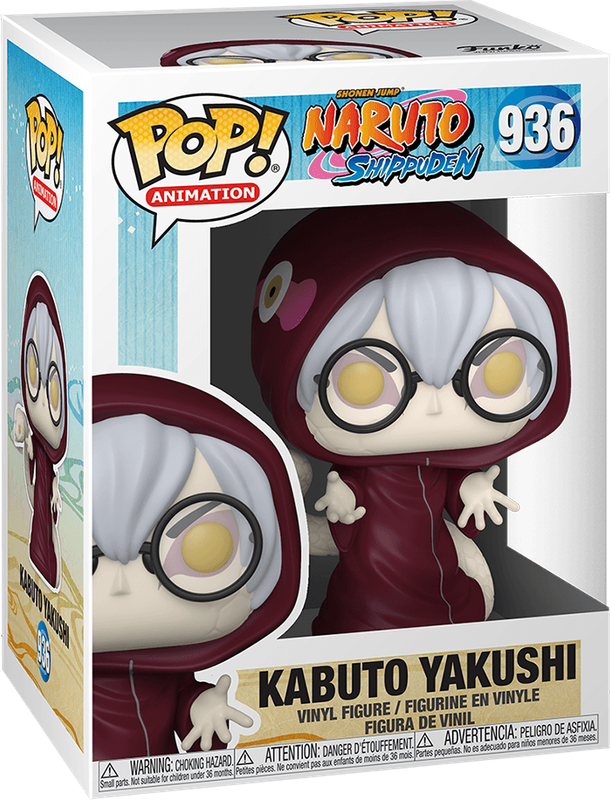 Funko Pop! Animation 936: Naruto Shippuden - Kabuto Yakushi Vinyl Figure (New) - Funko 440G