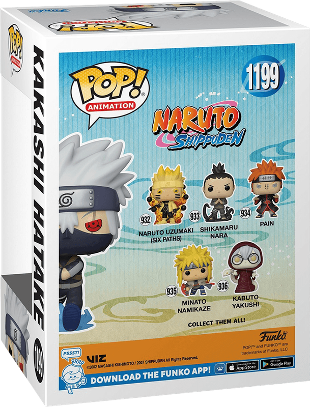 Funko Pop! Animation 1199: Naruto Shippuden - Kakashi Hatake Vinyl Figure (Young Chidori