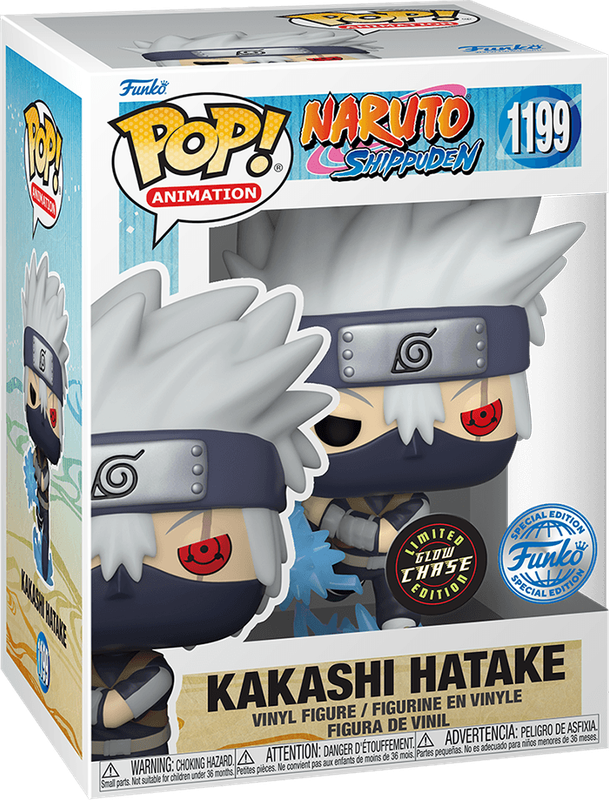 Funko Pop! Animation 1199: Naruto Shippuden - Kakashi Hatake Vinyl Figure (Young Chidori