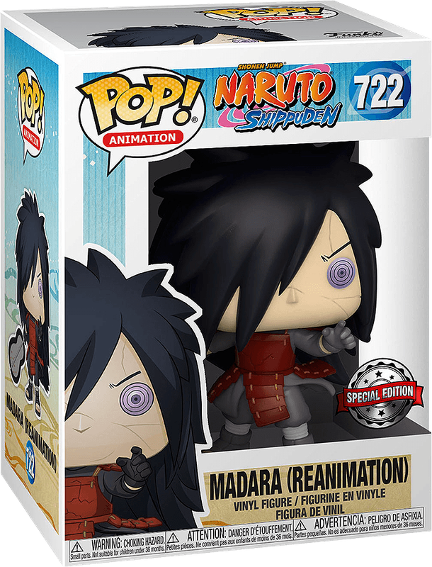 Funko Pop! Animation 722: Naruto Shippuden - Madara Vinyl Figure (New) - Funko 440G