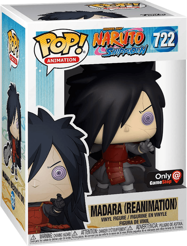 Funko Pop! Animation 722: Naruto Shippuden - Madara Vinyl Figure (New) - Funko 440G