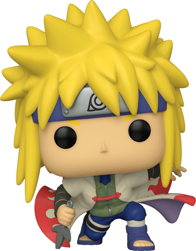 Funko Pop! Animation 935: Naruto Shippuden - Minato Namikaze Vinyl Figure (Crouching)(New) - Funko