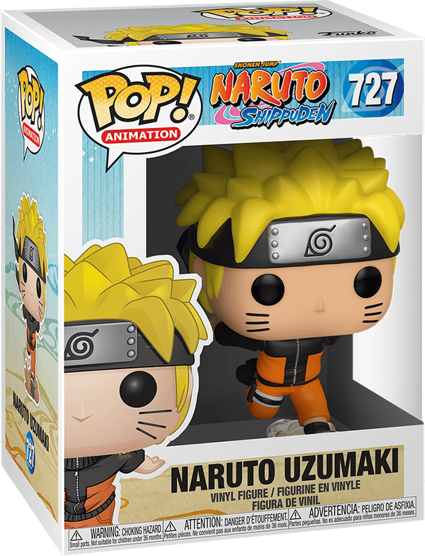 Funko Pop! Animation 727: Naruto Shippuden - Naruto Uzumaki Vinyl Figure (Running)(New) - Funko 440G