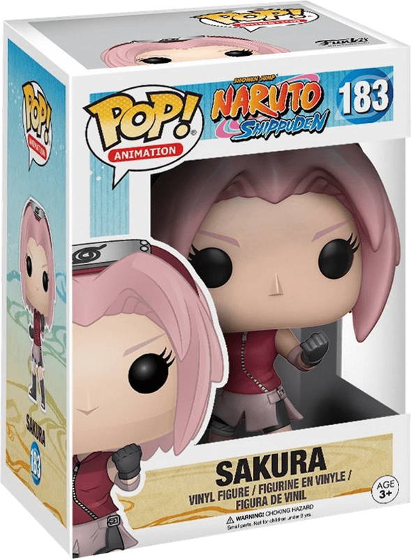 Funko Pop! Animation 183: Naruto Shippuden - Sakura Vinyl Figure (New) - Funko 440G