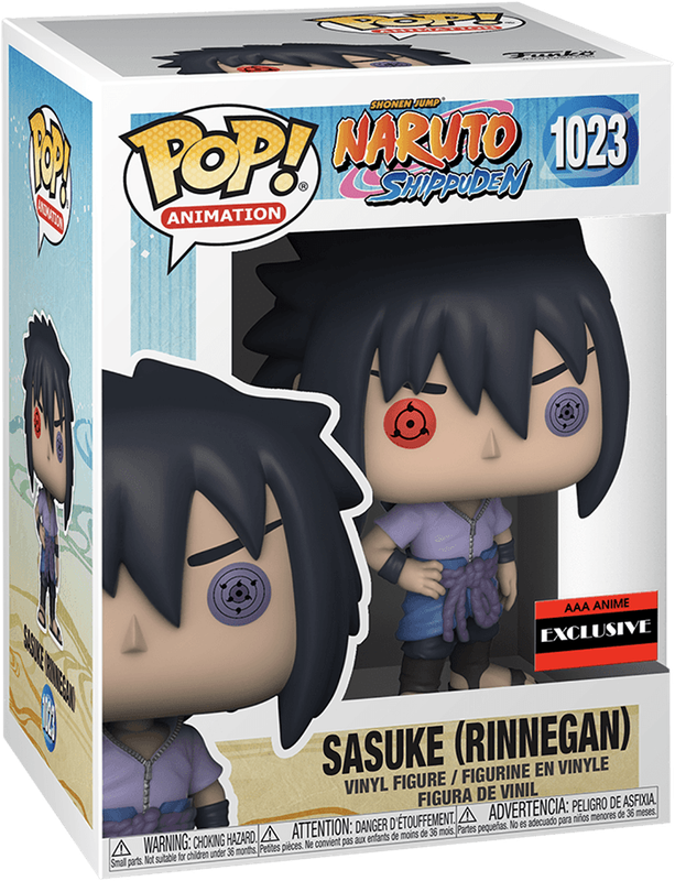 Funko Pop! Animation 1023: Naruto Shippuden - Sasuke Vinyl Figure (Rinnegan)(New) - Funko 440G