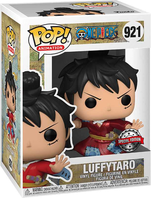 Funko Pop! Animation 921: One Piece - Luffytaro Vinyl Figure (Metallic)(New) - Funko 440G