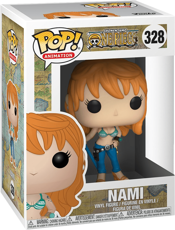 Funko Pop! Animation 328: One Piece - Nami Vinyl Figure (New) - Funko 440G
