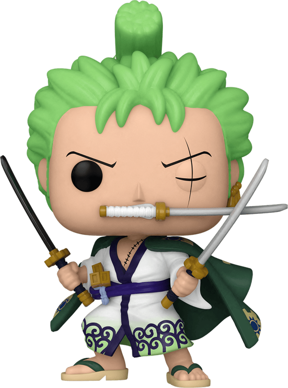 Funko Pop! Animation 923: One Piece - Roronoa Zoro with Swords Vinyl Figure (New) - Funko 440G