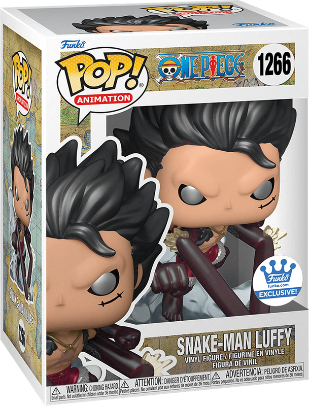 Funko Pop! Animation 1266: One Piece - Snake-Man Luffy Vinyl Figure (Metallic)(New) - Funko 440G