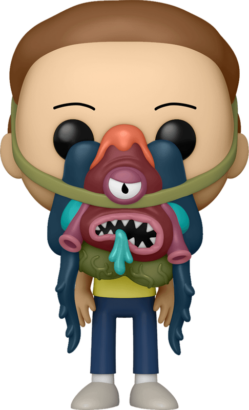 Funko Pop! Animation 954: Rick and Morty - Morty with Glorzo Vinyl Figure (New) - Funko 440G