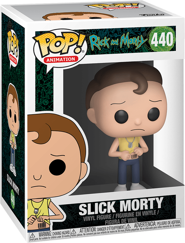 Funko Pop! Animation 440: Rick and Morty - Slick Morty Vinyl Figure (New) - Funko 440G