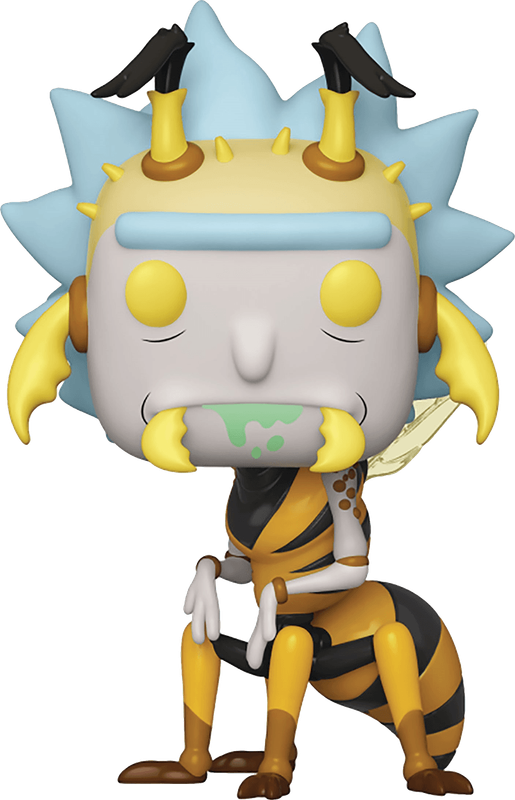 Funko Pop! Animation 663: Rick and Morty - Wasp Rick Vinyl Figure (New) - Funko 440G