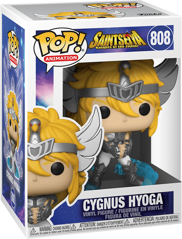 Funko Pop! Animation 808: Saint Seiya: Knights of the Zodiac - Cygnus Hyoga Vinyl Figure (New) -