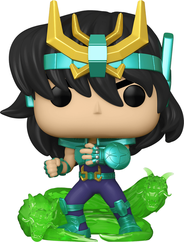 Funko Pop! Animation 807: Saint Seiya: Knights of the Zodiac - Dragon Shiryu Vinyl Figure (New) -