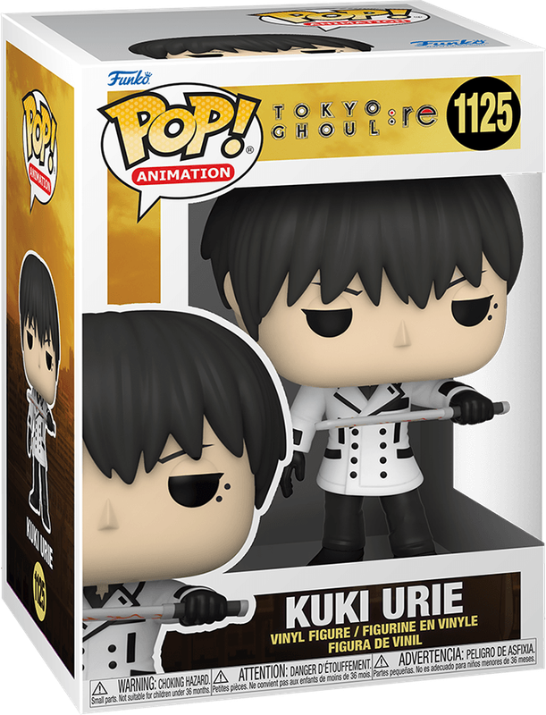 Funko Pop! Animation 1125: Tokyo Ghoul:re - Kuki Urie Vinyl Figure (New) - Funko 440G