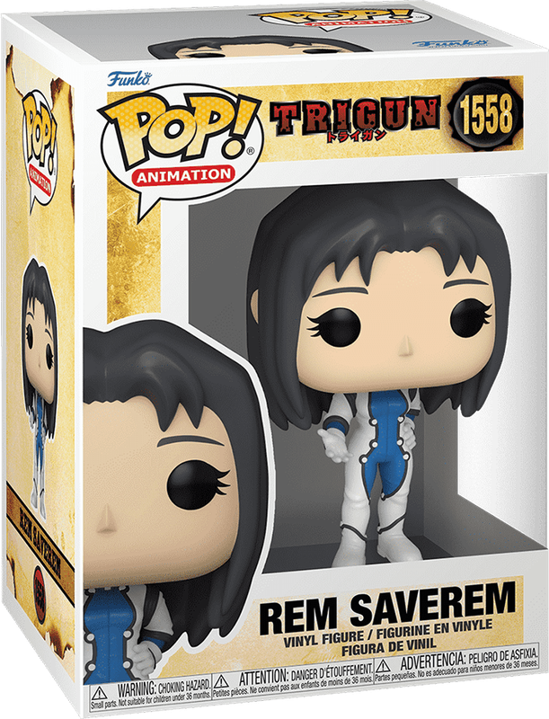 Funko Pop! Animation 1558: Trigun - Rem Saverem Vinyl Figure (New) - Funko 440G