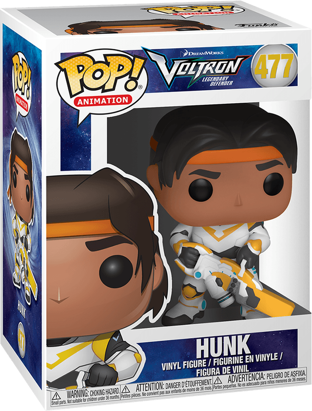 Funko Pop! Animation 477: Voltron: Legendary Defender - Hunk Vinyl Figure (New) - Funko 440G