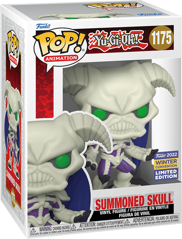 Funko Pop! Animation 1175: Yu-Gi-Oh! - Summoned Skull Vinyl Figure (New) - Funko 440G