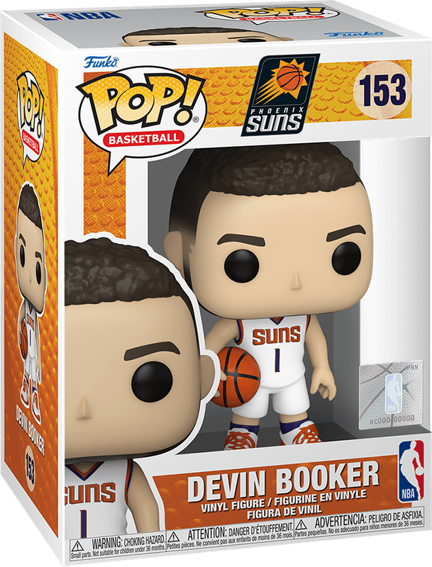 Funko Pop! Basketball 153: Phoenix Suns - Devin Booker Vinyl Figure (New) - Funko 440G