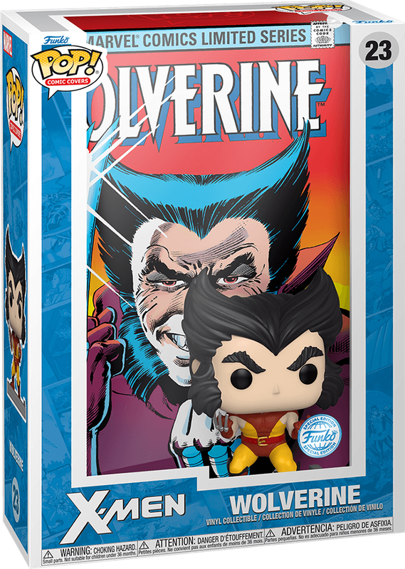Funko Pop! Comic Covers Marvel 23: Wolverine - Wolverine #1 Vinyl Figure (New) - Funko 950G