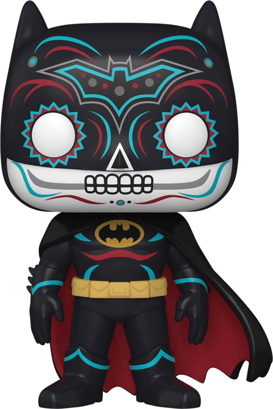 Funko Pop! Heroes 409: DC Super Heroes - Batman Vinyl Figure (Dia De Los DC)(Glow in the Dark)(New)
