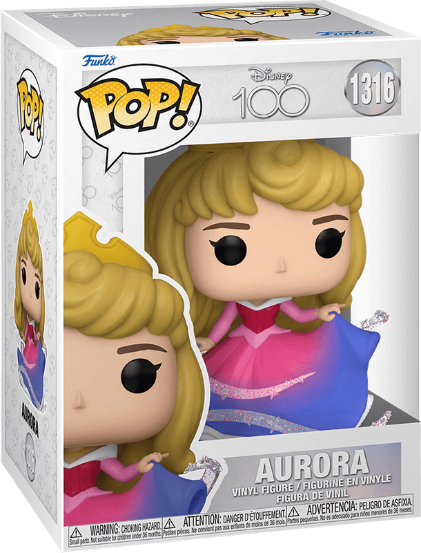 Funko Pop! Disney 1316: Disney 100 - Aurora Vinyl Figure (New) - Funko 440G