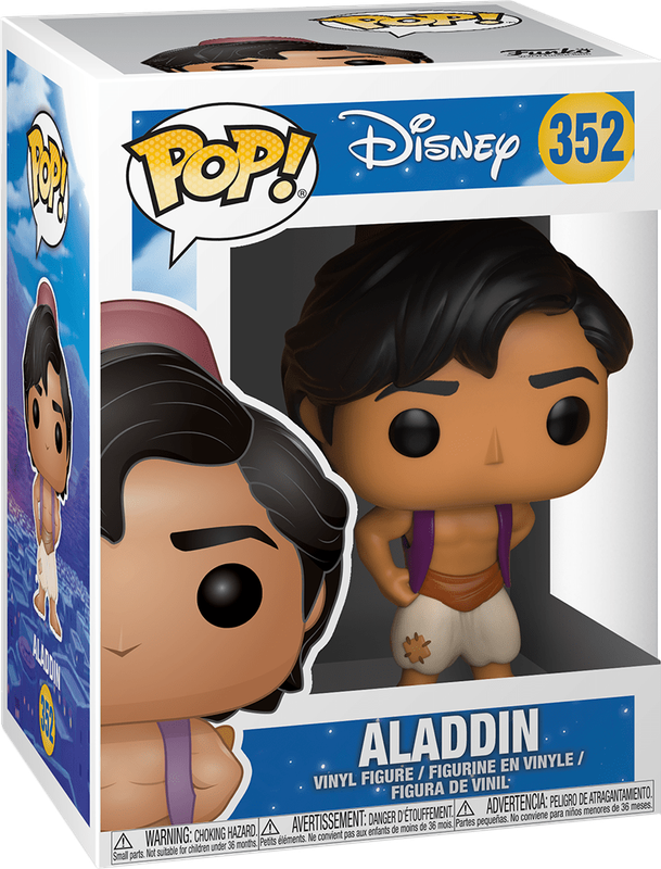 Funko Pop! Disney 352: Aladdin - Aladdin Vinyl Figure (New) - Funko 440G