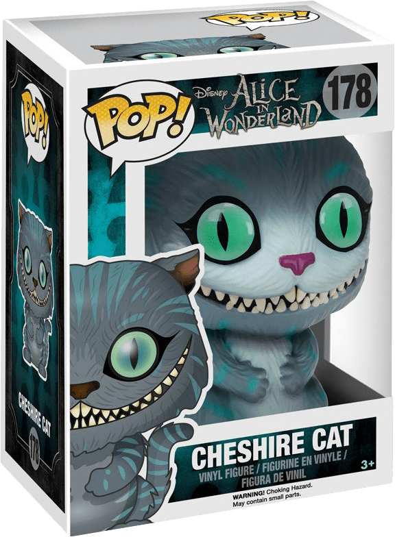 Funko Pop! Disney: Alice in Wonderland - Cheshire Cat Vinyl Figure (New) - Funko 300G