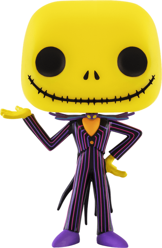 Funko Pop! Disney 15: Black Light - The Nightmare Before Christmas - Jack Skellington Vinyl Figure