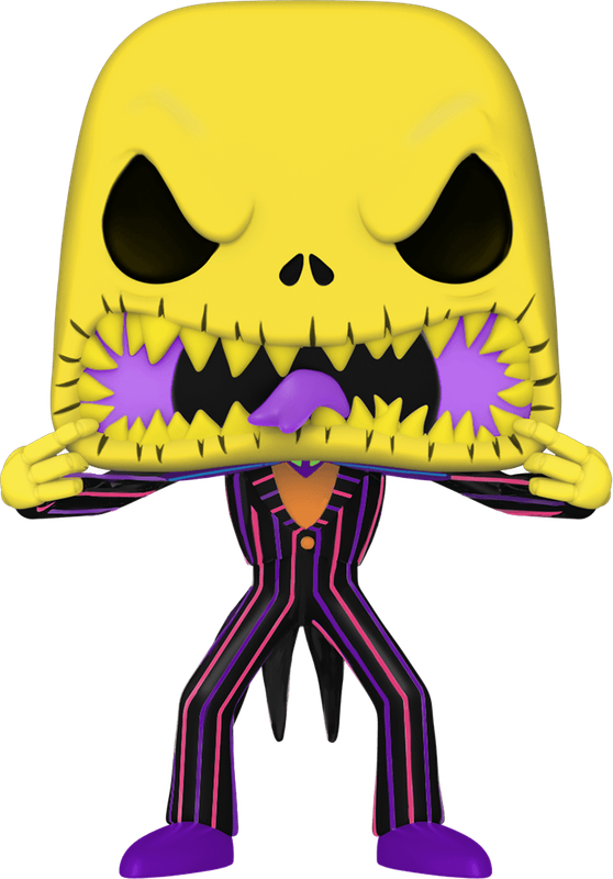 Funko Pop! Disney 808: Black Light - The Nightmare Before Christmas - Jack Skellington Vinyl Figure