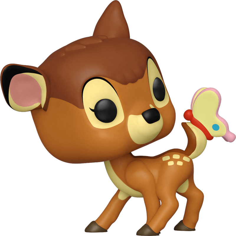 Funko Pop! Disney 1215: Classics - Bambi with Butterfly Vinyl Figure (New) - Funko 440G