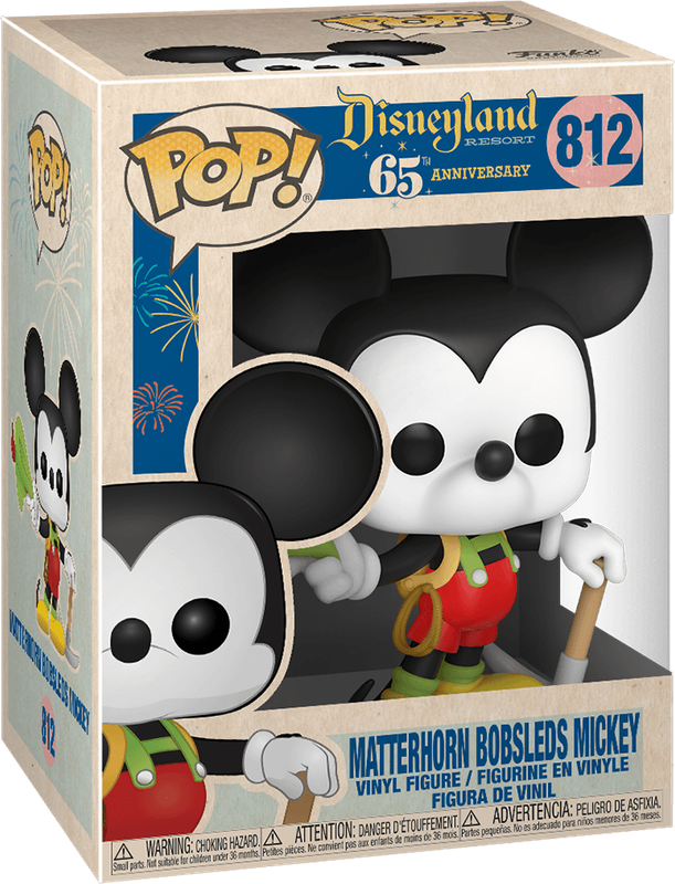 Funko Pop! Disney 812: Disneyland Resort - Matterhorn Bobsleds Mickey Vinyl Figure (New) - Funko