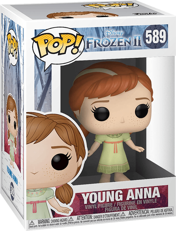 Funko Pop! Disney 589: Frozen II - Young Anna Vinyl Figure (New) - Funko 440G