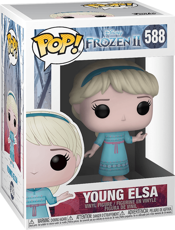 Funko Pop! Disney 588: Frozen II - Young Elsa Vinyl Figure (New) - Funko 440G
