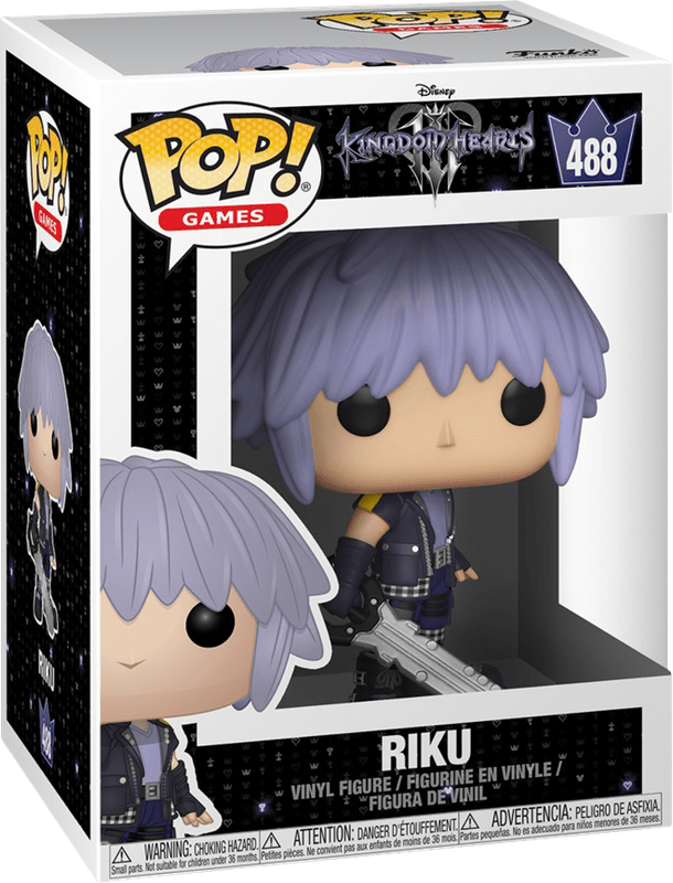 Funko Pop! Disney 488: Kingdom Hearts III - Riku Vinyl Figure (New) - Funko 440G