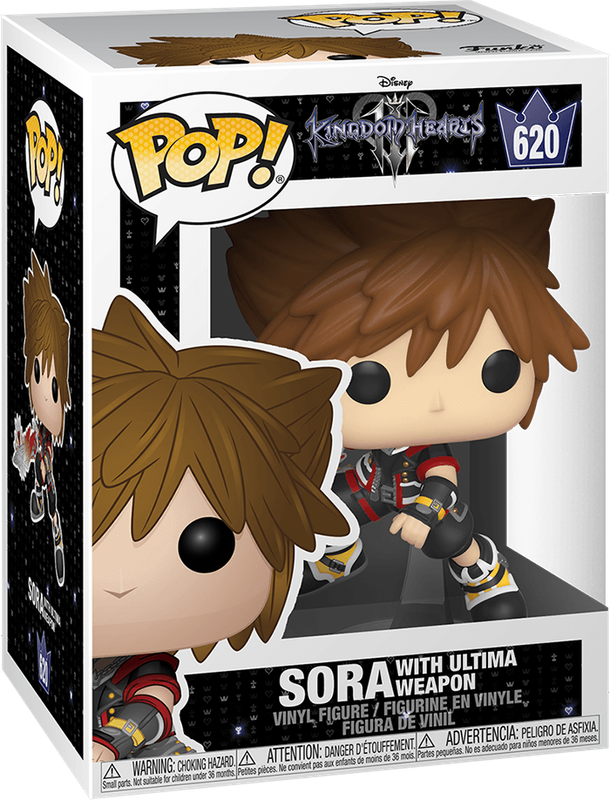 Funko Pop! Disney 620: Kingdom Hearts III - Sora with Ultima Weapon Vinyl Figure (New) - Funko 440G
