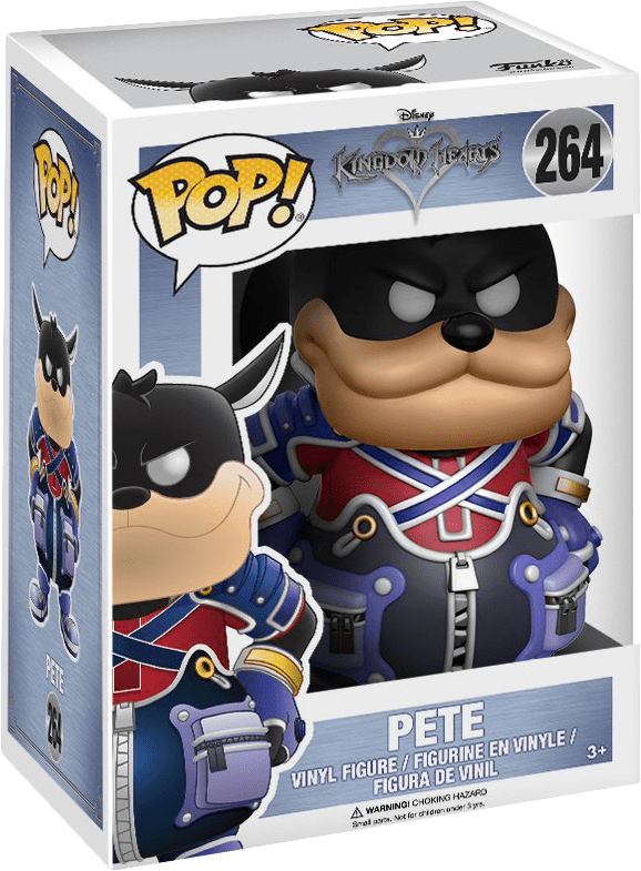 Funko Pop! Disney 264: Kingdom Hearts - Pete Vinyl Figure *See Note* (New) - Funko 440G