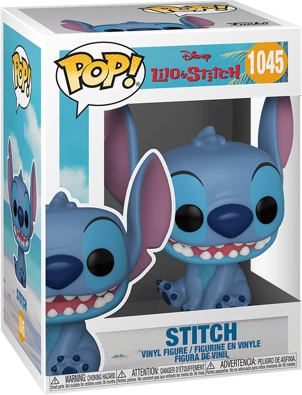 Funko Pop! Disney 1045: Lilo and Stitch - Stitch Smiling Vinyl Figure (New) - Funko 440G
