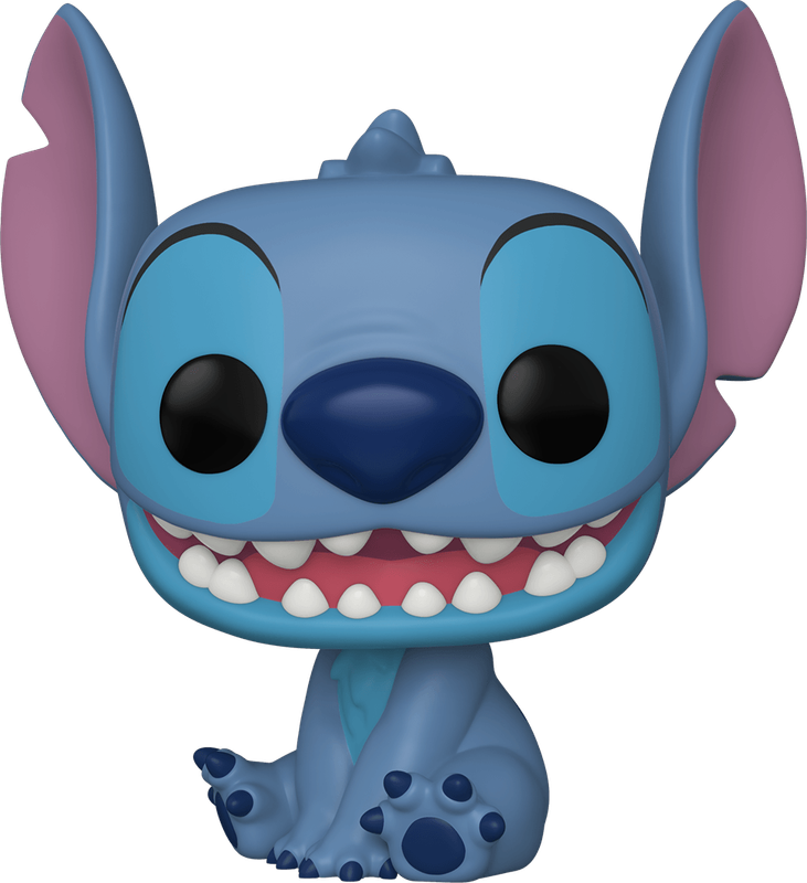 Funko Pop! Disney 1046: Lilo and Stitch - Stitch Smiling Super Sized 10'' Vinyl Figure (New) -