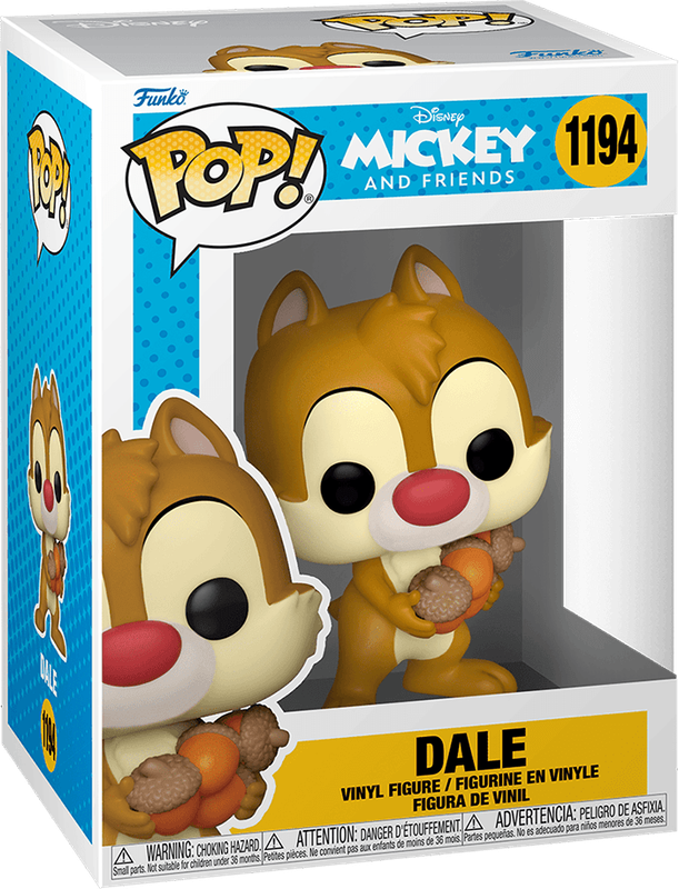 Funko Pop! Disney 1194: Mickey and Friends - Dale Vinyl Figure (New) - Funko 440G