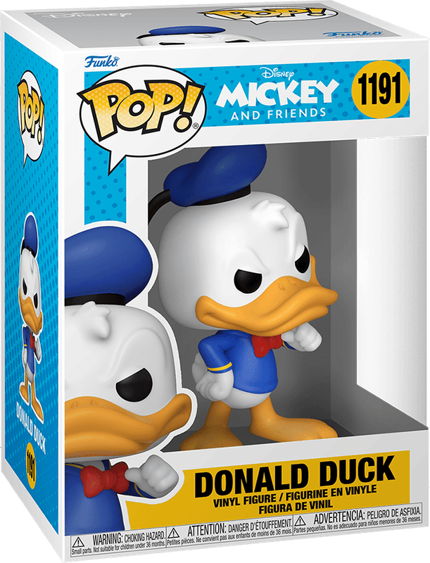 Funko Pop! Disney 1191: Mickey and Friends - Donald Duck Vinyl Figure (New) - Funko 440G