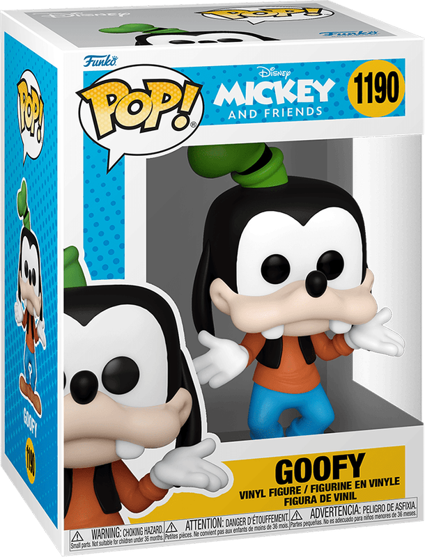Funko Pop! Disney 1190: Mickey and Friends - Goofy Vinyl Figure (New) - Funko 440G