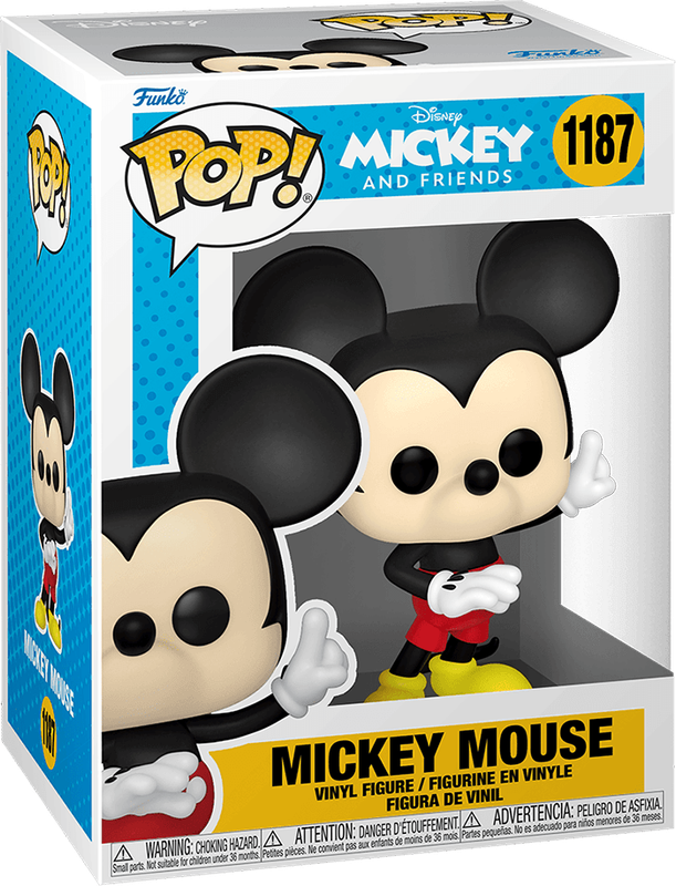 Funko Pop! Disney 1187: Mickey and Friends - Mickey Mouse Vinyl Figure (New) - Funko 440G