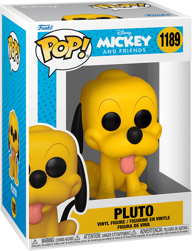 Funko Pop! Disney 1189: Mickey and Friends - Pluto Vinyl Figure (New) - Funko 440G