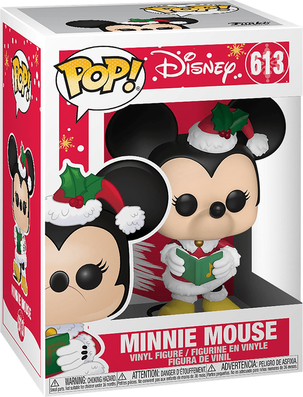 Funko Pop! Disney 613: Mickey Mouse - Holiday Minnie Mouse Vinyl Figure (new) - Funko 440G