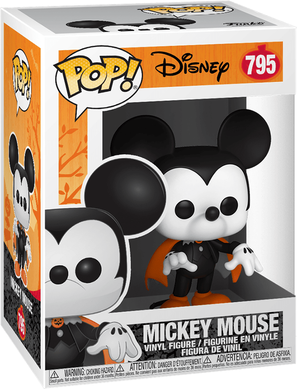 Funko Pop! Disney 795: Mickey Mouse - Spooky Mickey Mouse Vinyl Figure (New) - Funko 440G