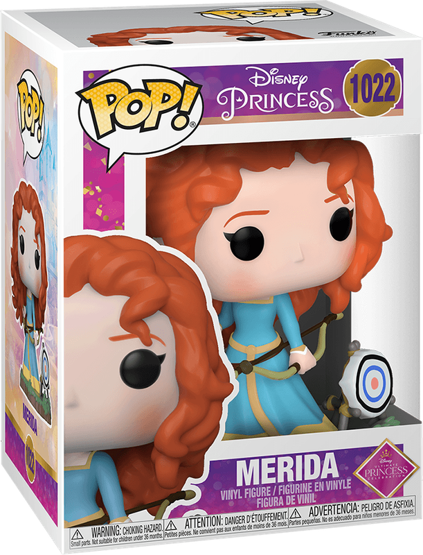 Funko Pop! Disney 1022: Princess - Merida with Bow Vinyl Figure (New) - Funko 440G